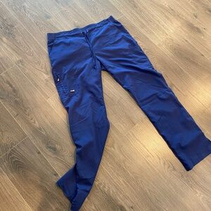 Grey’s Anatomy scrub pants, navy, large tall